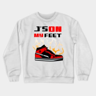 Trendy Sneakers Crewneck Sweatshirt